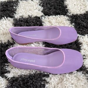Jeffrey Campbell Women's Purple Muse Flats